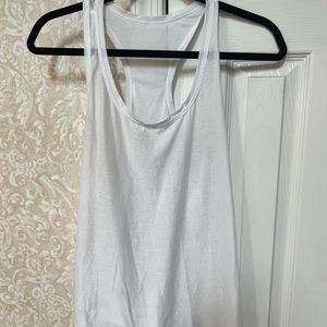 Set of 2! White + Black lululemon love tanks size 6